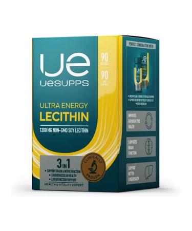 UESUPPS Lecitin ultra Energy caps. No. 90 - Buy Online on GoSupps.com
