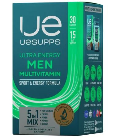 UESUPPS Multivitamin Formula Ultra Energy Tab. No. 30 - Buy Online on GoSupps.com