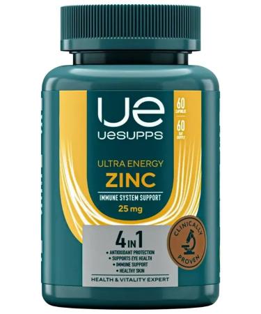 UESUPPS Zinc ultra Energy caps. No. 60