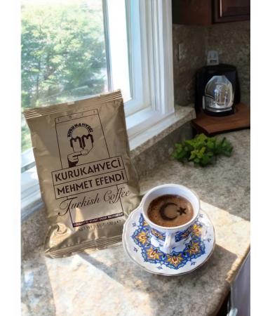 KURUKAHVECI MEHMET EFENDI Turkish Coffee Mehmet Efendi ground 100 g x 3 pcs - Buy Online on GoSupps.com
