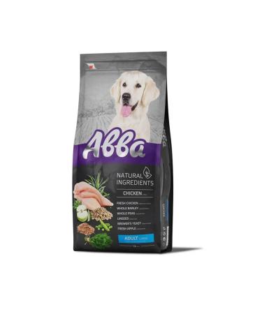 ABBA Natural Ingredients Adult Dog Food with Chicken 12 kg