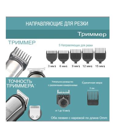 VGR Set for haircuts and shaving 5V1 V-105 - Buy Online on GoSupps.com