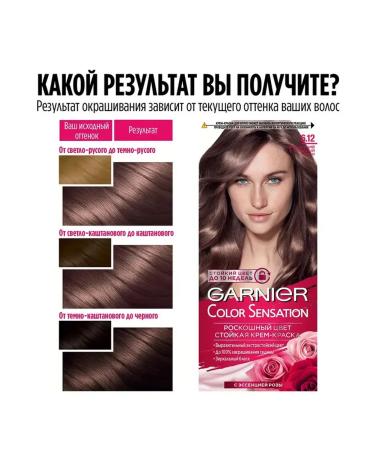 Garnier Hair Cream Color Sensation No. 6.12 - Buy Online on GoSupps.com