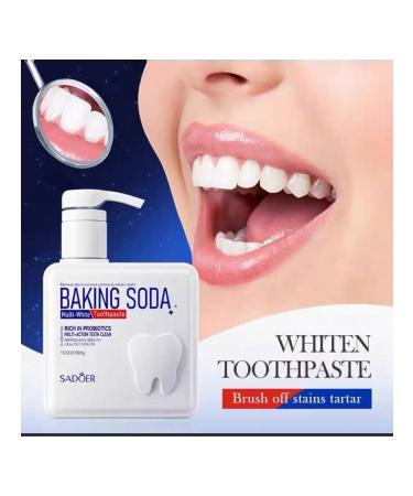 Toothpaste with soda with mint dispenser - Buy Online on GoSupps.com
