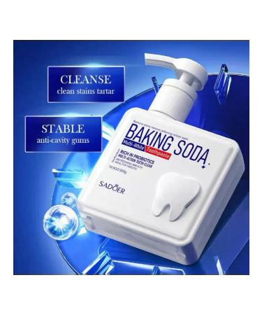 Toothpaste with soda with mint dispenser - Buy Online on GoSupps.com