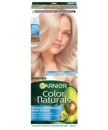 Garnier Hair dye cream tone 102+ platinum ice