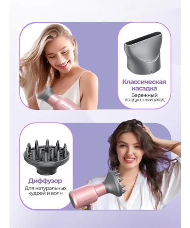 wavytalk Feng for a professional hair with ionization and nozzles - Buy Online on GoSupps.com