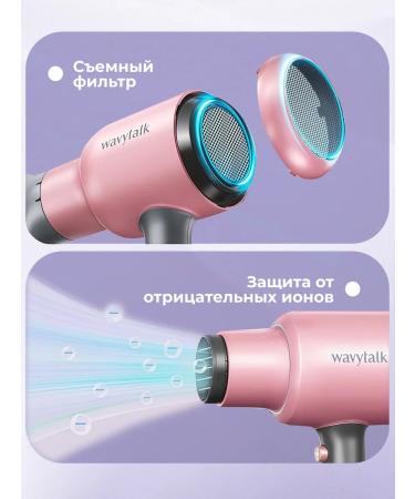 wavytalk Feng for a professional hair with ionization and nozzles - Buy Online on GoSupps.com