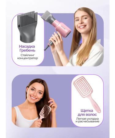 wavytalk Feng for a professional hair with ionization and nozzles - Buy Online on GoSupps.com