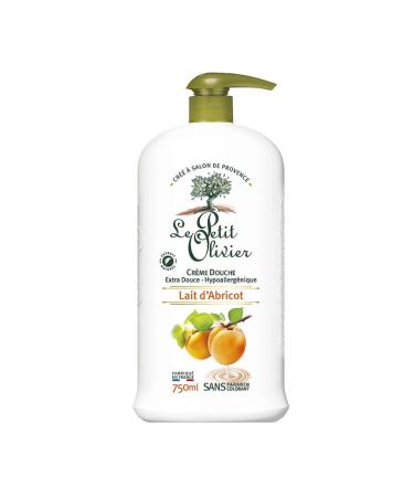 Le Petit Olivier shower Gel Apricot Milk 750 ml