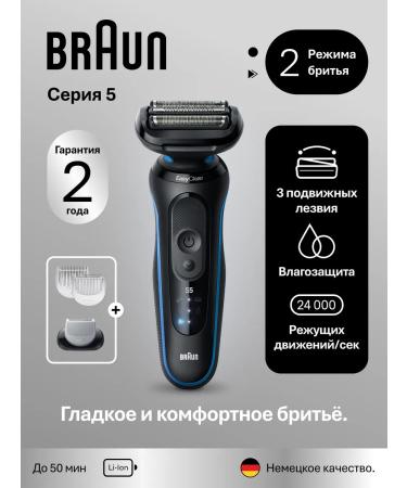 Braun Electric blower 2 modes 3 nozzles Series 5 52-b1600s