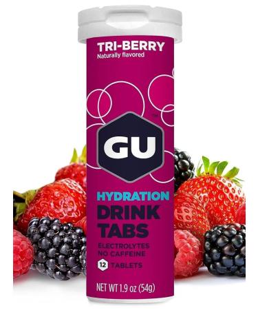 GU Energy Labs Isotonic GU Hydration Drink Tabs 3 x 70 g mix - Buy Online on GoSupps.com