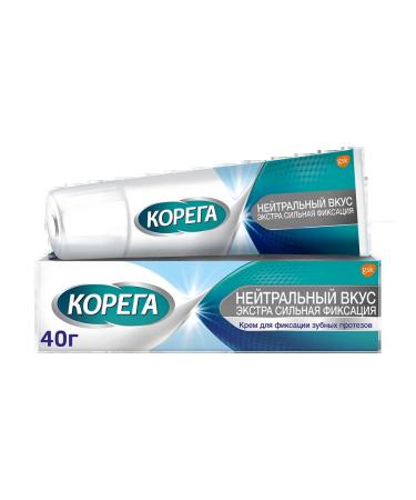 Korega neutral taste cream for fixing dentures 40 ...