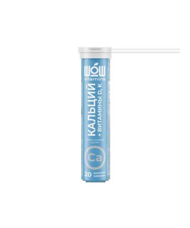 Wow Vitamins Calcium+Vitamin D+Vitamin K with an orange taste ...