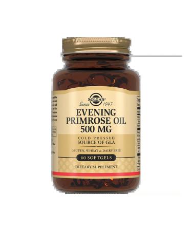 Solgar Oil Priguli of the Evening 500 mg capsule weighing 718 mg 6 ...