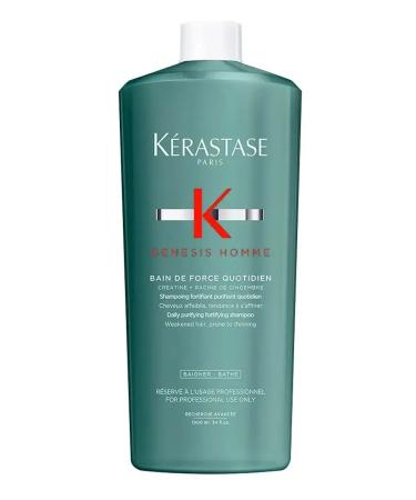 Kerastase Genesis Homme shampoo 1000 ml for hair volume