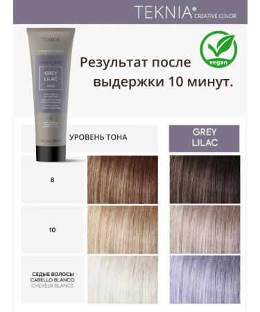 Lakme Tinting mask for gray-lilac shades of hair 250 ml - Buy Online on GoSupps.com