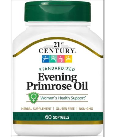 21st Century Evening Primrose Oil 60 Softgels (Vecheroma Proteules)
