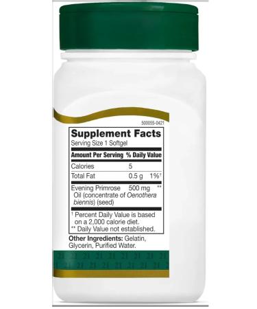 21st Century Evening Primrose Oil 60 Softgels (Vecheroma Proteules) - Buy Online on GoSupps.com