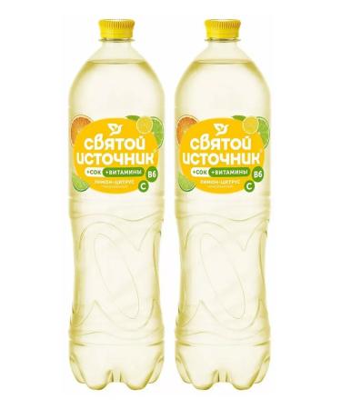 Holy spring Shipped drink with lemon juice 2 pcs 1.5 liters