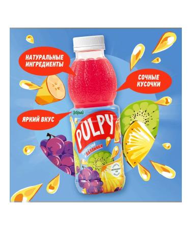 PULPY Sokom -containing tropical drink 450 ml x 12 - Buy Online on GoSupps.com