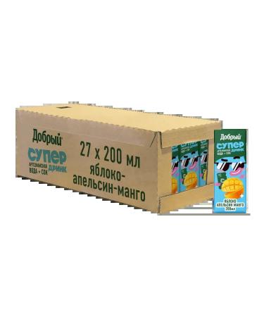 Kind Drink Active Kid apple-Apelsin-mango 200ml x 27