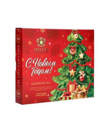 HYLEYS New Year's tea in assorted bags 20 pcs 2 g in the box - Buy Online on GoSupps.com