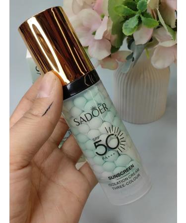 SADOER OFFICIAL Cream-base for facial makeup sunscreen - Buy Online on GoSupps.com