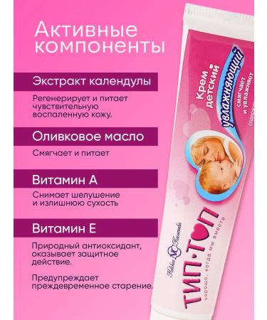 LARGE-EARED NANNY Children's cream moisturizer "Top-top" 6pc x 40ml - Buy Online on GoSupps.com