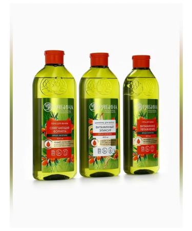 Rowan Vitamin shampoo with sea buckthorn for hair - Buy Online on GoSupps.com