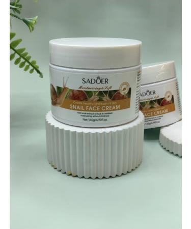 cream Rejuvenating for the face with mucin snail