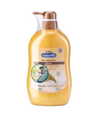 Lion Cream - shower gel female "rice milk" 750 ml - Buy Online on GoSupps.com