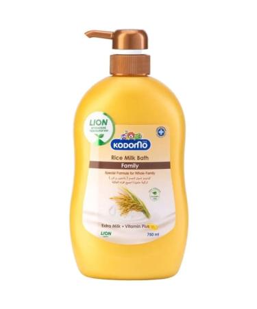 Lion Cream - shower gel female "rice milk" 750 ml - Buy Online on GoSupps.com