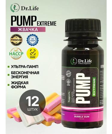 DrLife PUMP pre -training complex 12 x 60 ml chewing house