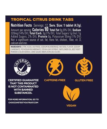 GU Energy Labs Isotonic GU Hydration Drink Tabs + Caffeine 2 x 70 g mix - Buy Online on GoSupps.com