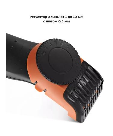 Electro-trimmer for a stylish beard and haircuts - Buy Online on GoSupps.com