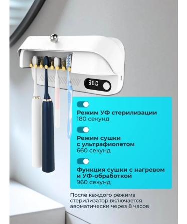 Sterilizer toothbrush holder - Buy Online on GoSupps.com