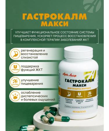 Art Life Gastrocalm maxi. Stomach protection - Buy Online on GoSupps.com