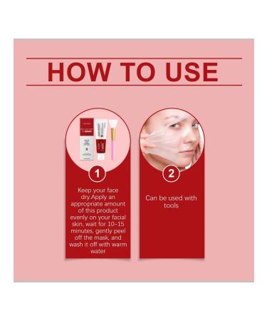 Collagen peeling mask (with tools) - Buy Online on GoSupps.com