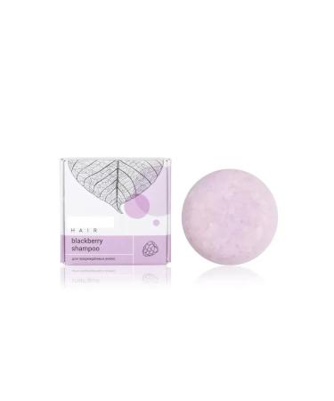 GreenEco Natural hard shampoo with blackberry aroma