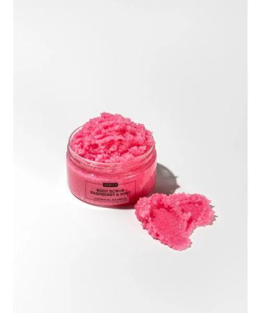 Semily Body scrub with raspberry and mint of 300 ml for delicate skin - Buy Online on GoSupps.com