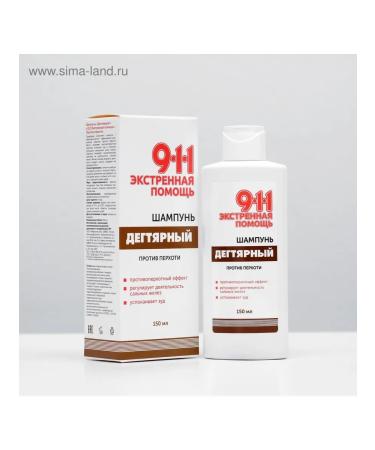 mirrolla Shampoo 911 tarry 150 ml from dandruff and seborrhea