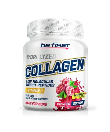 Be First Collagen with vitamin C 200 g raspberries