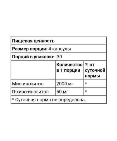 Nutricost Inositol for women 120 capsules - Buy Online on GoSupps.com