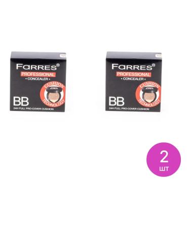 Farres Tonal Facial Cream Protessional BB Cushion 2 pcs