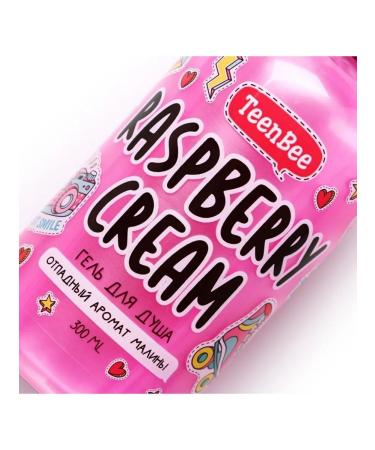 Shower gel female 300 ml The aroma of raspberry teenbee - Buy Online on GoSupps.com