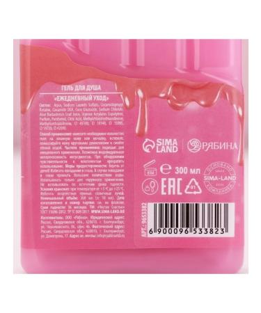 Sweet shower gel "Sweet New Year" - Buy Online on GoSupps.com