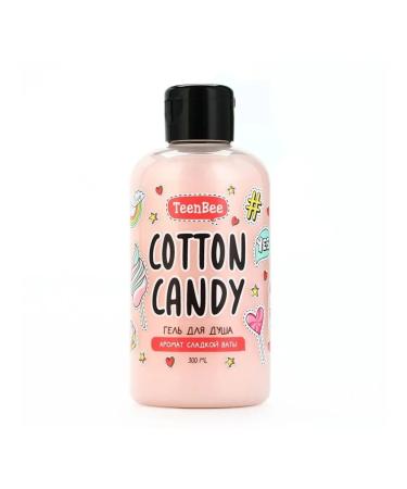 Shower gel female 300 ml The aroma of sweet cotton wool teenbee - Buy Online on GoSupps.com