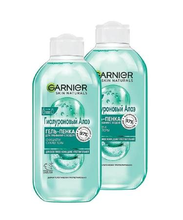 Garnier Gel-peen for washing hyaluronic aloe 200 ml 2pcs