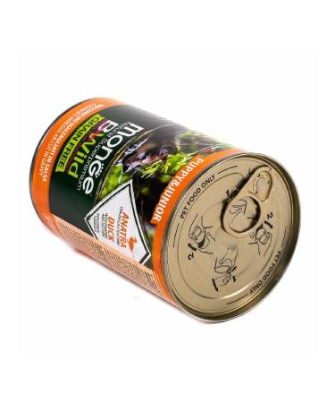 MONGE Canned goods Bezzernovy for puppies duck tsukini puke 400g x24pcs - Buy Online on GoSupps.com